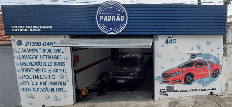 banner loja estetica automotiva padrao
